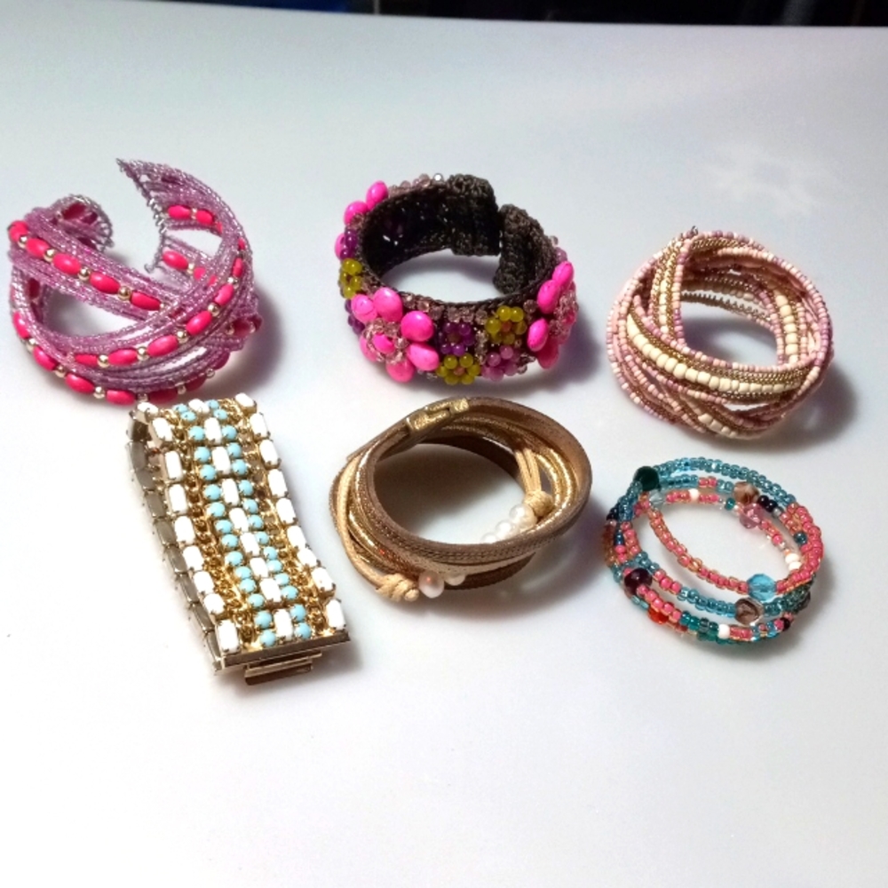 K-21 6 bracelet lot